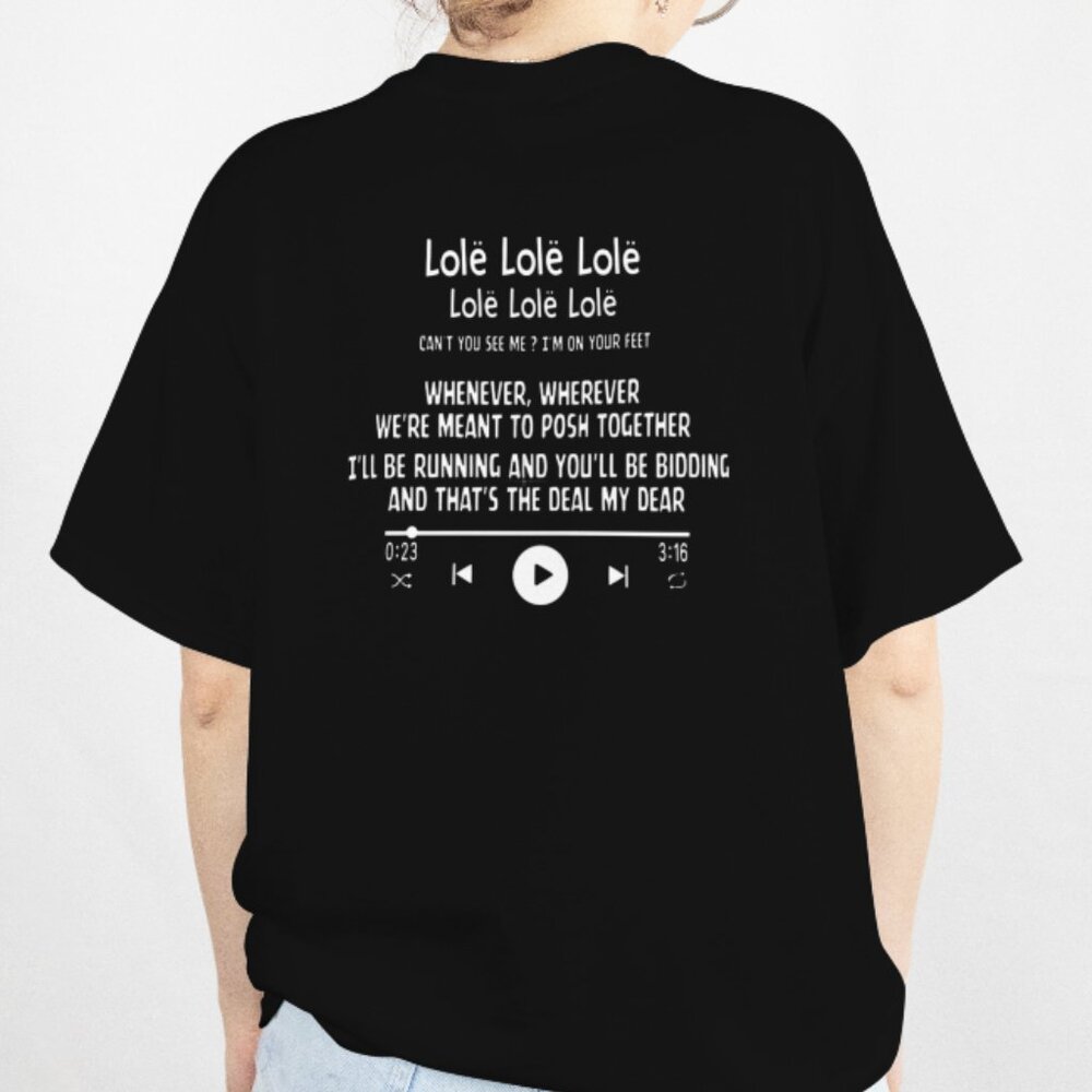 Custom Shakira HTV shirt